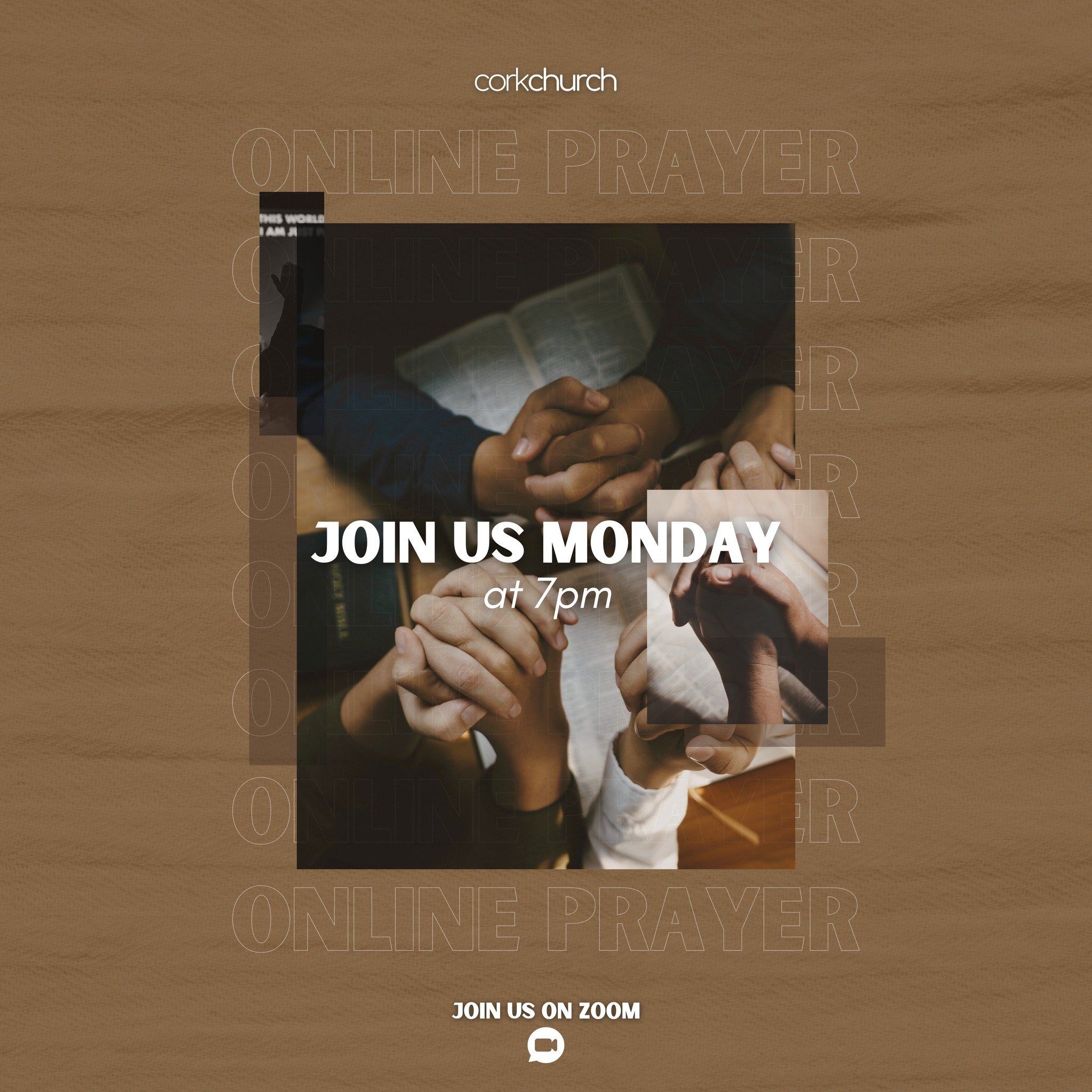 Join us for our Monday Night Zoom Prayer Meeting tonight at 7pm! You can download the app &lsquo;Zoom&rsquo; on your phone or go to www.zoom.us on your computer. We hope to see you!
Here is the link to join tonight&rsquo;s meeting: 
https://us06web.z