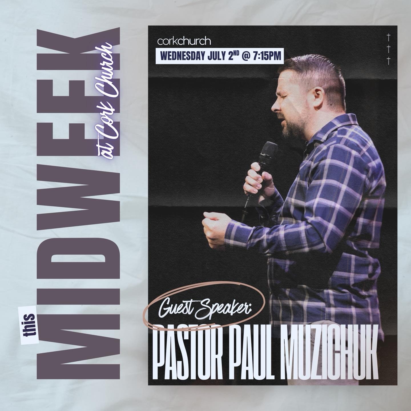 Join us tonight for Midweek - you don&rsquo;t want to miss it!

The Jacksonville Team is here and Pastor Paul Muzichuk will be joining us to bring the Word tonight. Pastor Paul is the Counseling Pastor at The Springs Church in Jacksonville, Florida U