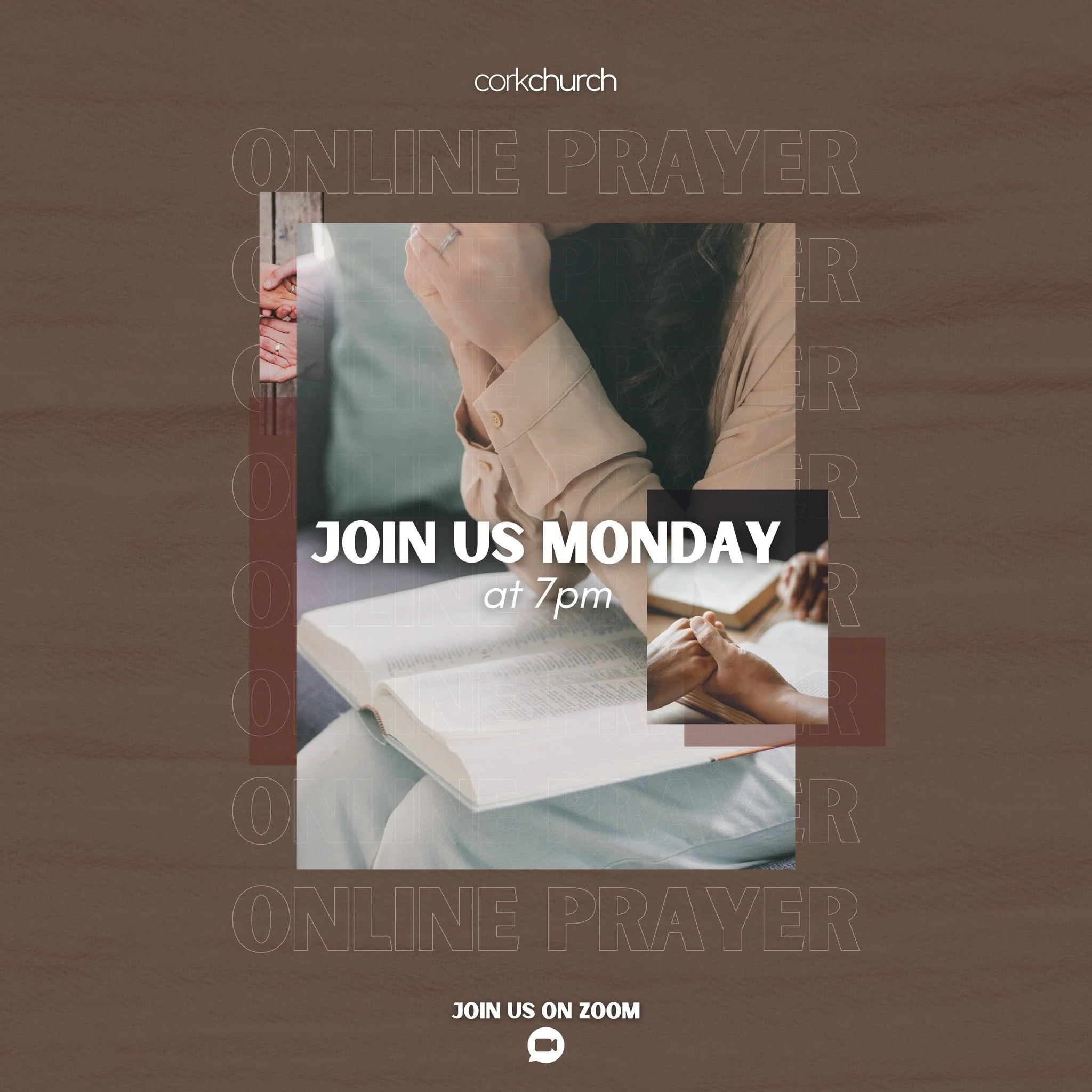 Join us for our Monday Night Zoom Prayer Meeting tonight at 7pm! You can download the app &lsquo;Zoom&rsquo; on your phone or go to www.zoom.us on your computer. We hope to see you!
Here is the link to join tonight&rsquo;s meeting:
https://us06web.zo
