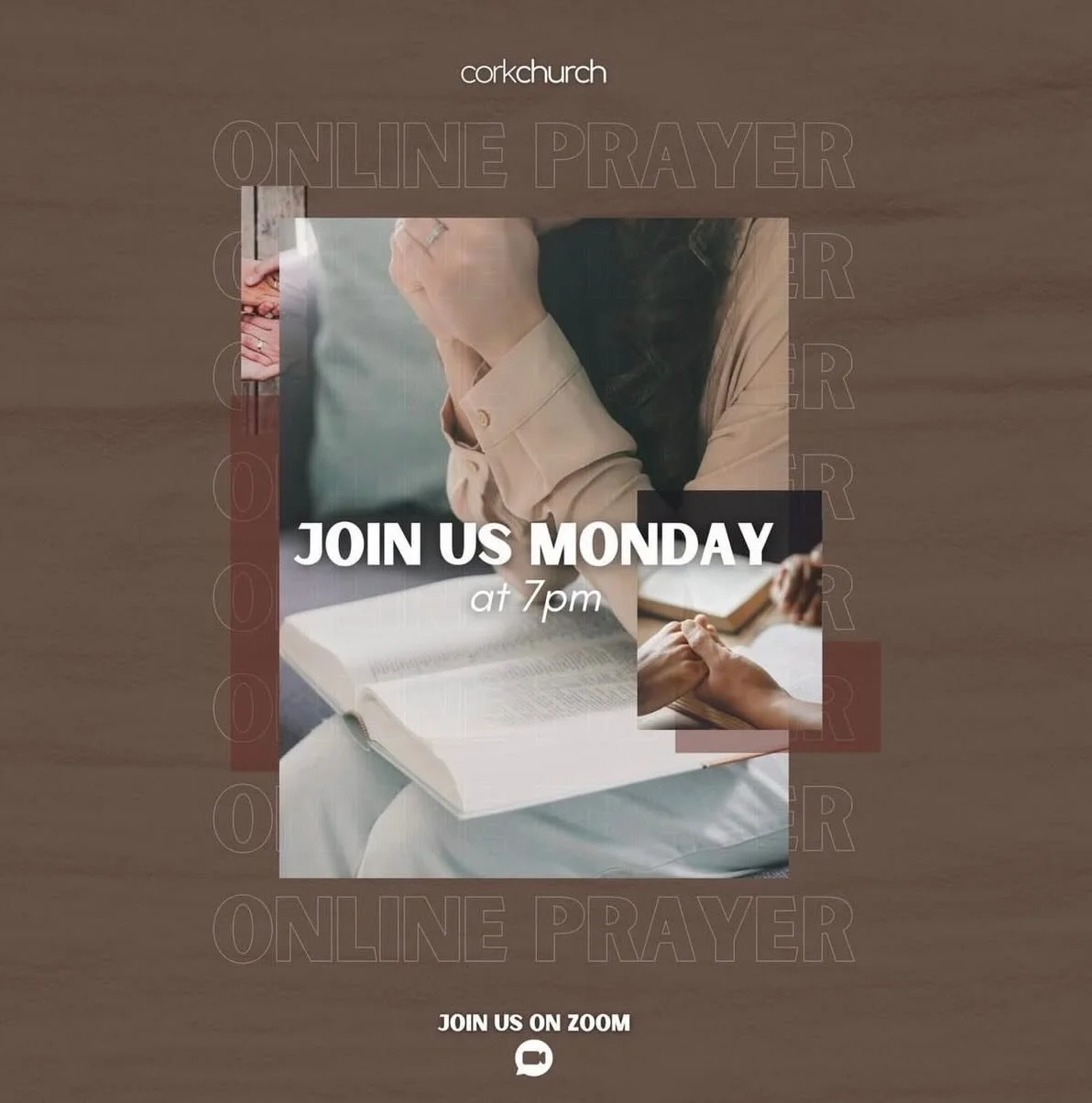 Join us for our Monday Night Zoom Prayer Meeting tonight at 7pm! ✨
You can download the app &lsquo;Zoom&rsquo; on your phone or go to www.zoom.us on your computer.
We hope to see you!✨

Here is the link to join tonight&rsquo;s meeting:
https://us06we