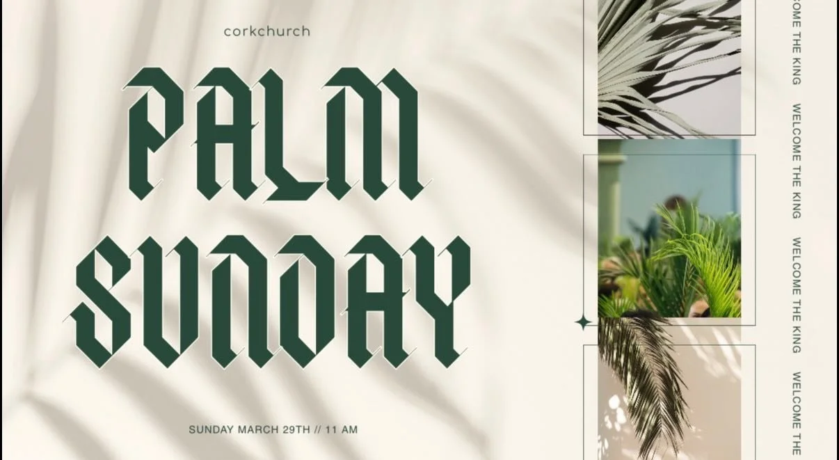 PALM SUNDAY 🌿

Tomorrow, March 29th, is Palm Sunday and the beginning of Passion Week. Join us as we journey through this meaningful time and reflect on the final week of Jesus&rsquo; earthly ministry.

We&rsquo;d love to encourage you and your fami