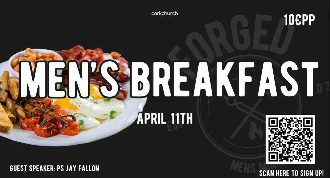 This Saturday we will have our &lsquo;Forged&rsquo; Men&rsquo;s Breakfast with guest speaker P. Jay Fallon. Jay is an international speaker and is called by God to bring a challenging and encouraging message to our generation. This is a morning not t