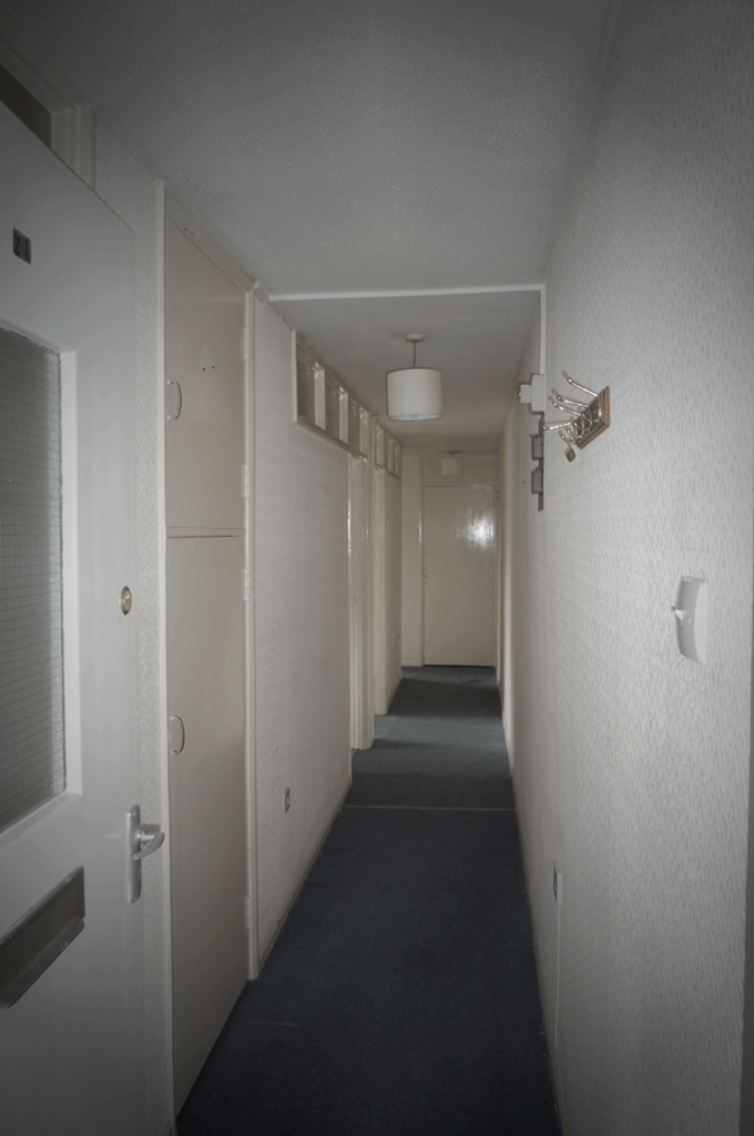 before: hallway