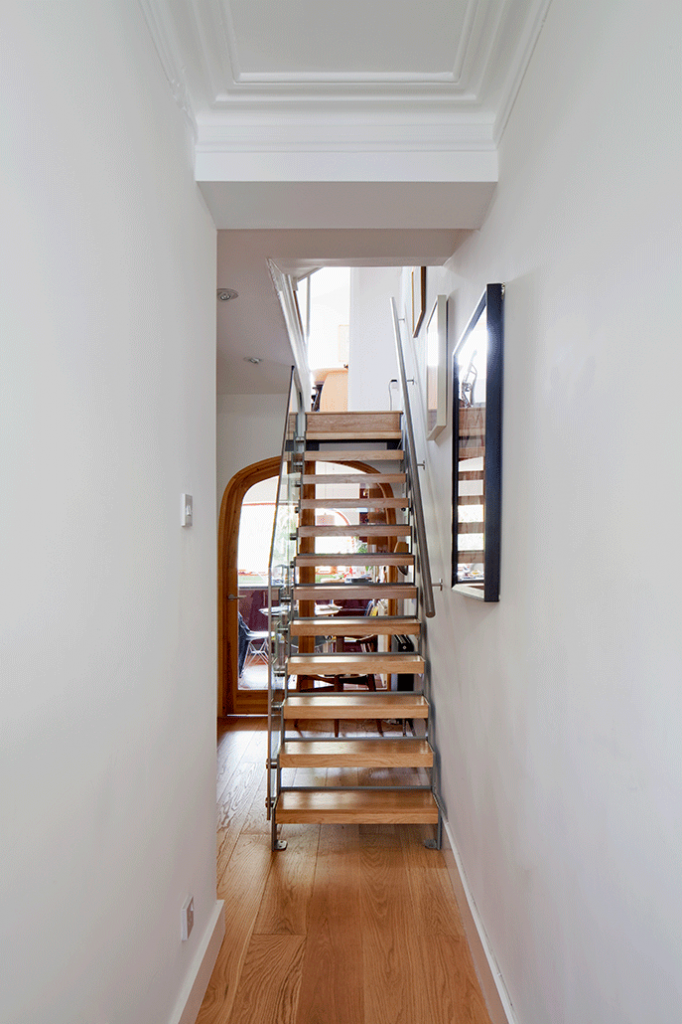 after: stair and landing