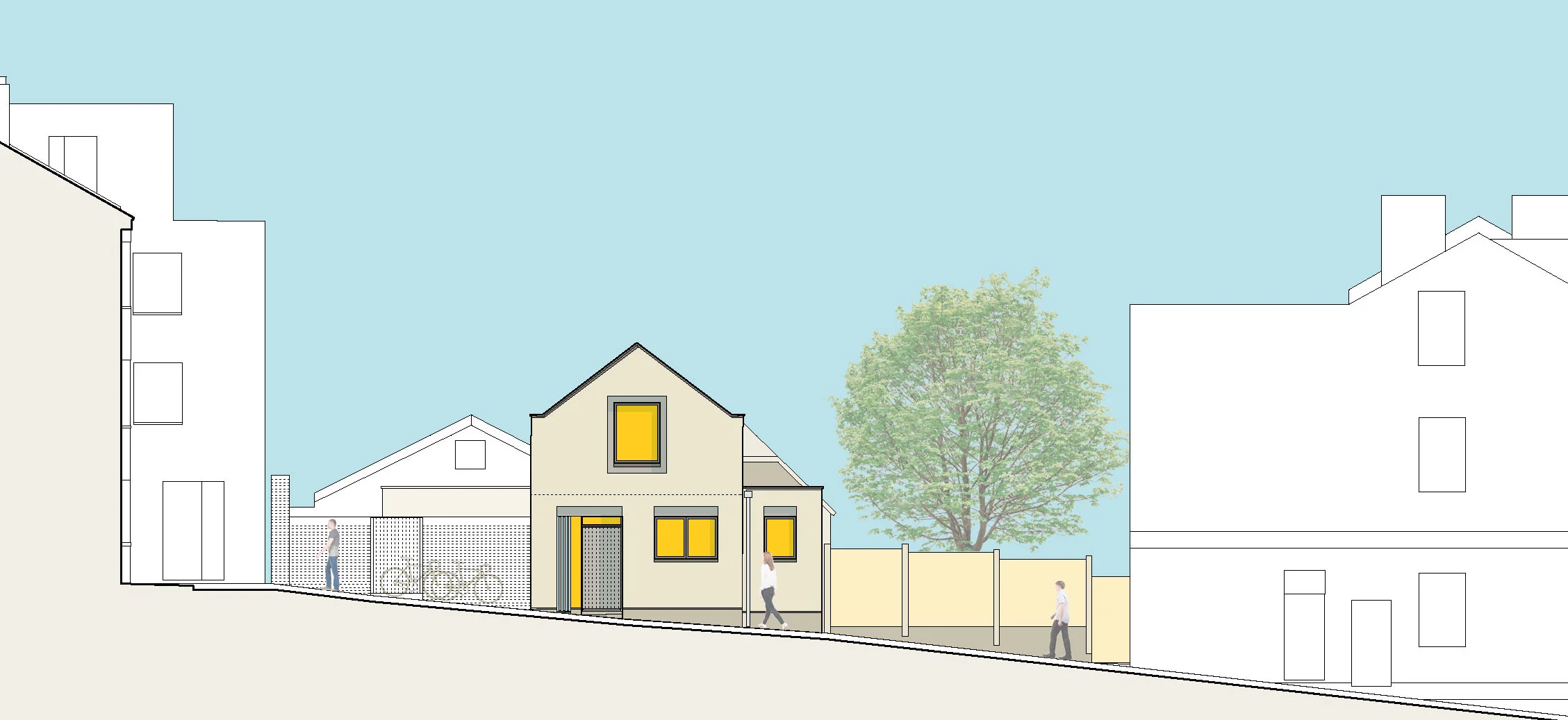 streetscape elevation