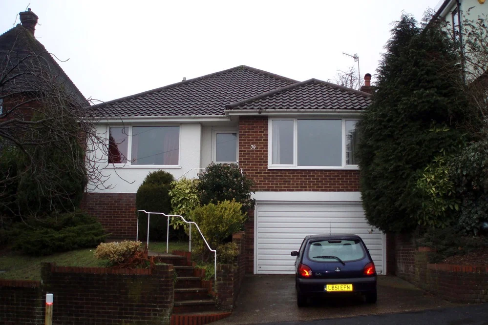 bungalow before