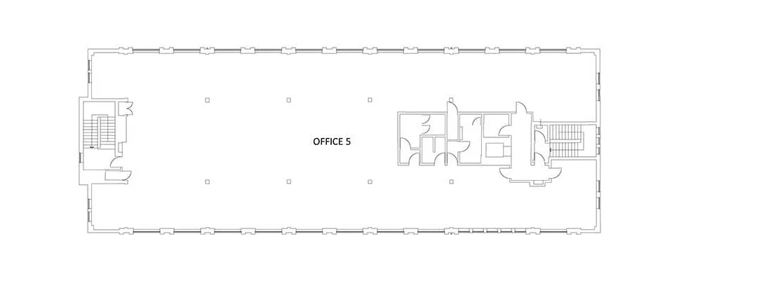 existing second floor plan