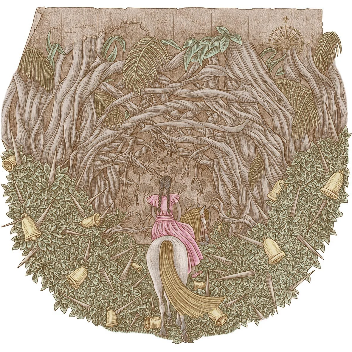 Lupe Enters the Forest