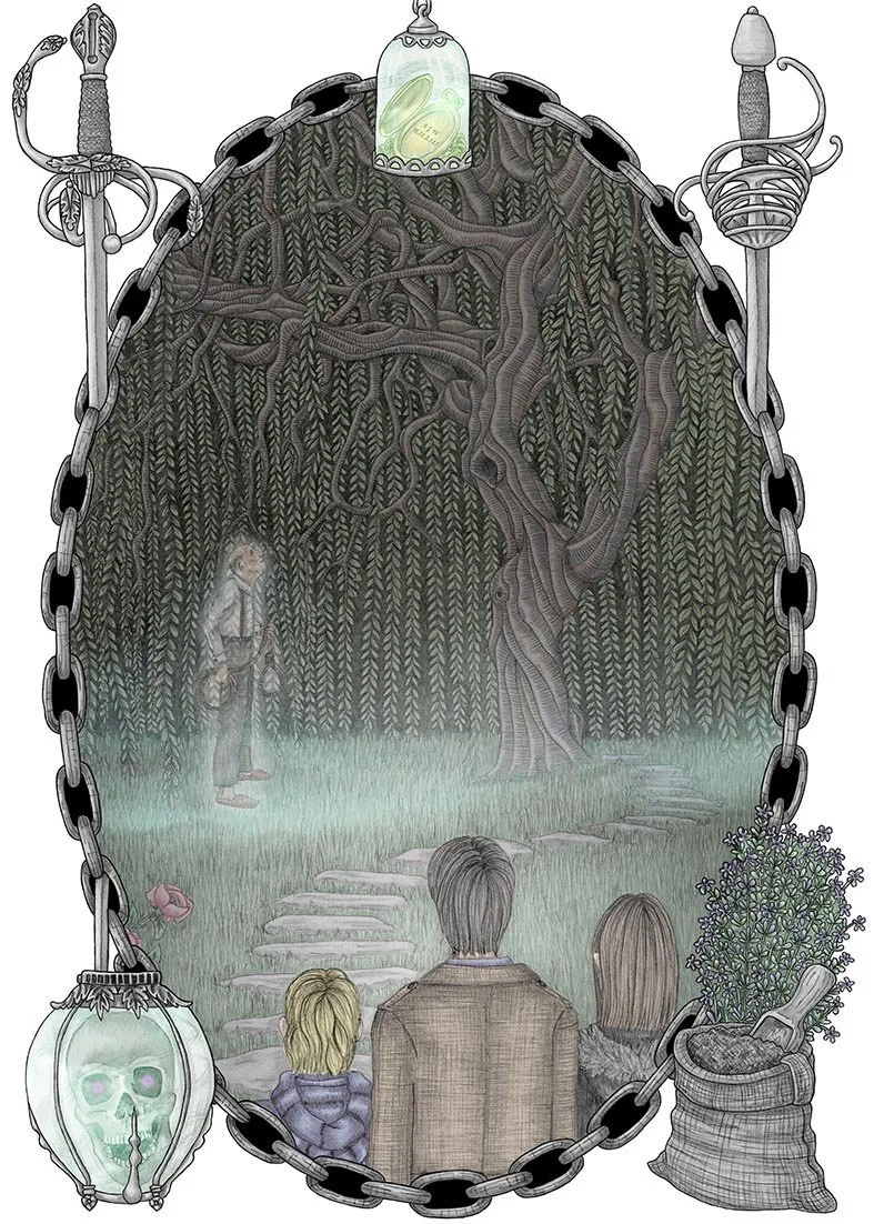 The ghost by the willow