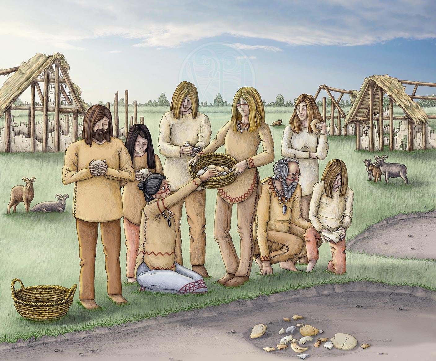 Neolithic Crania Deposition Ritual