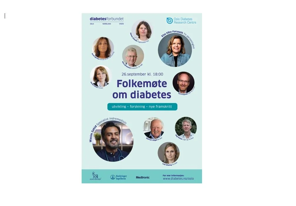 "FOLKEMØTE OM DIABETES"