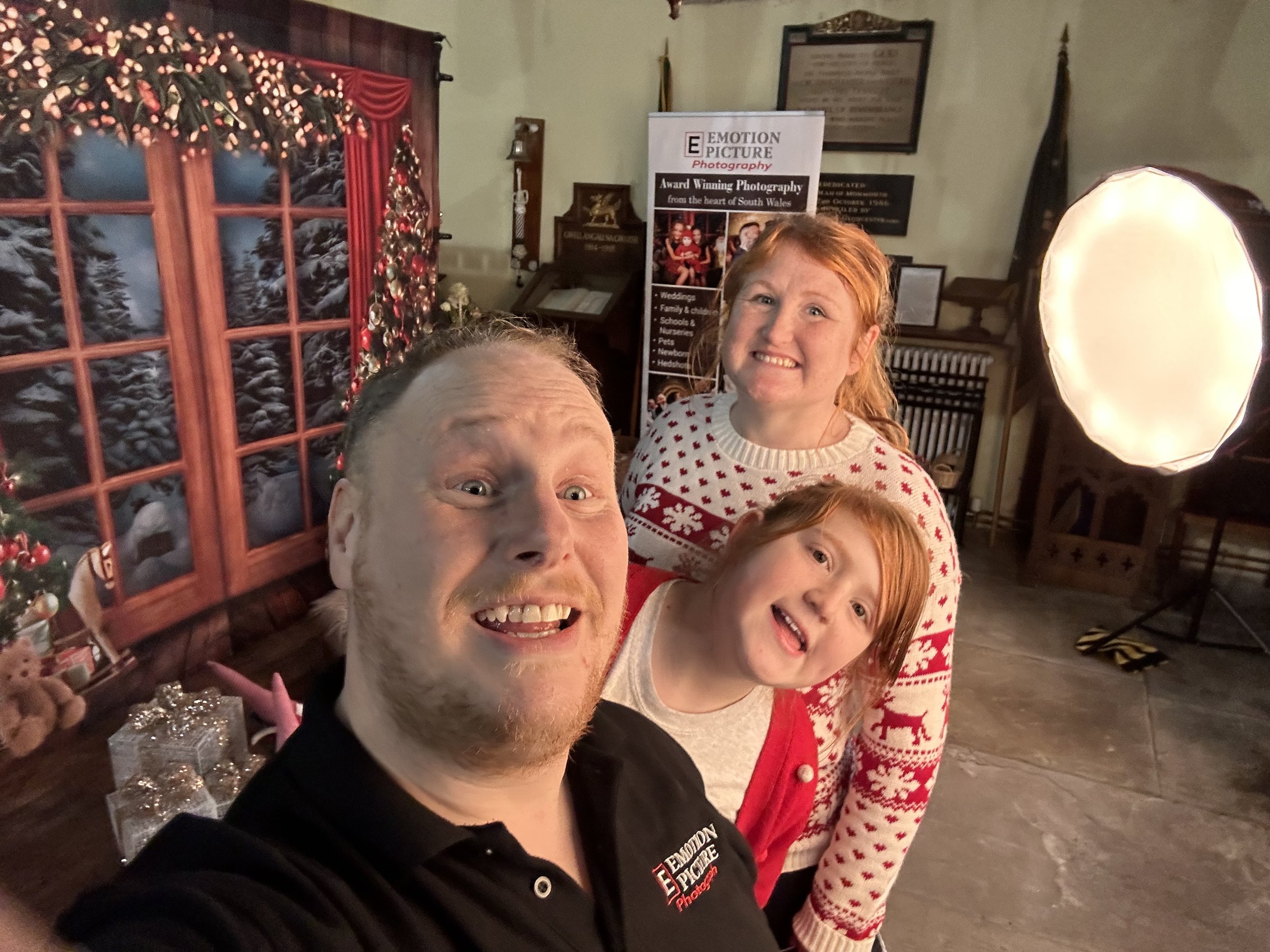 St Cadocs Church Christmas photos and Craft Fair in Pontypool