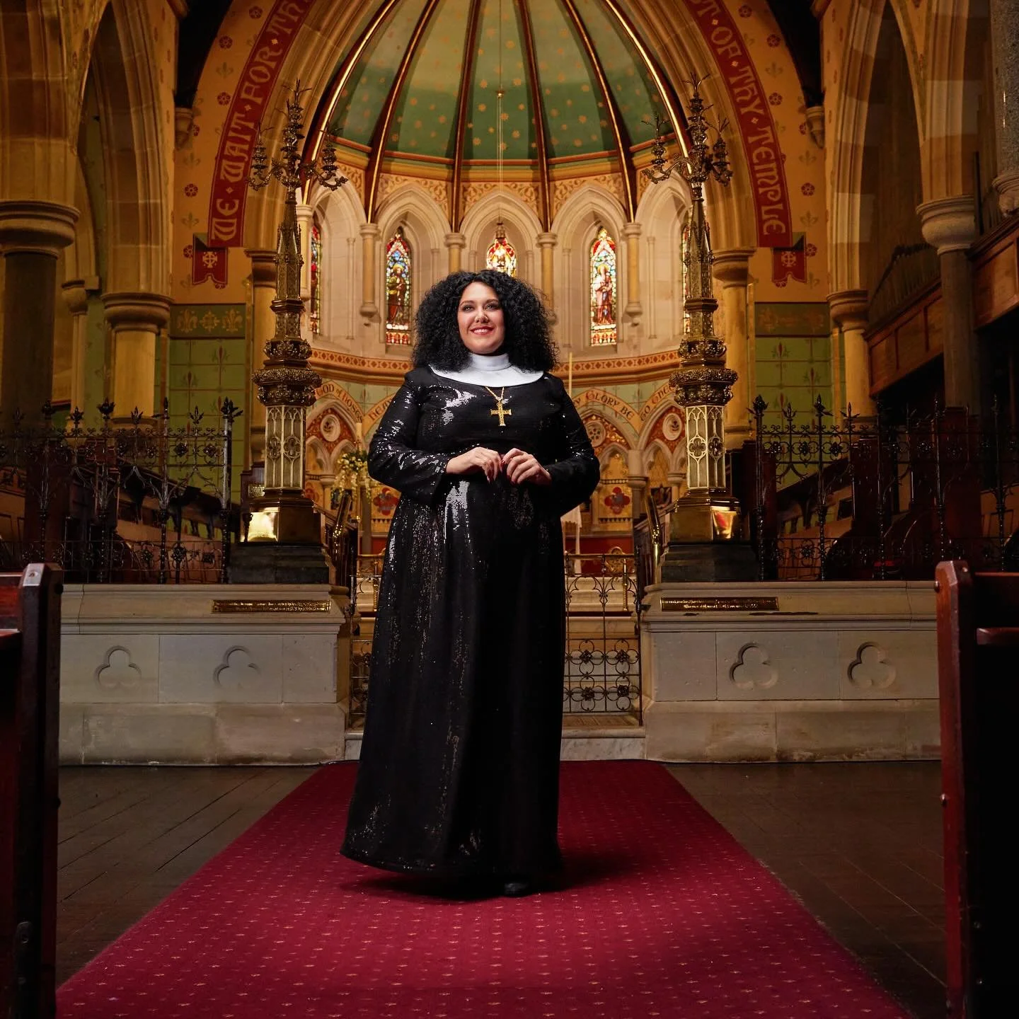 Praise be what a joy to work on Sister Act with these performers and crew. Another week and a half to go but I want to pause and appreciate ALL of the talent and fun times had on stage and with the media so far. Thank you and Amen ! 🙏🧡🙌🏼

@sister