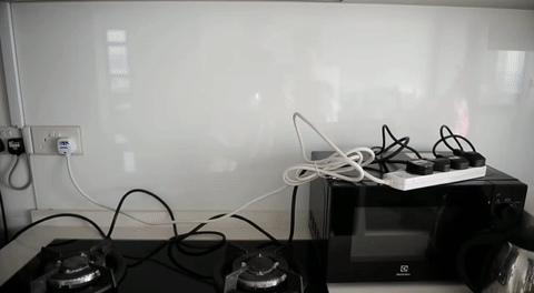 Trước và Sau Effect của Kitchen với Line8