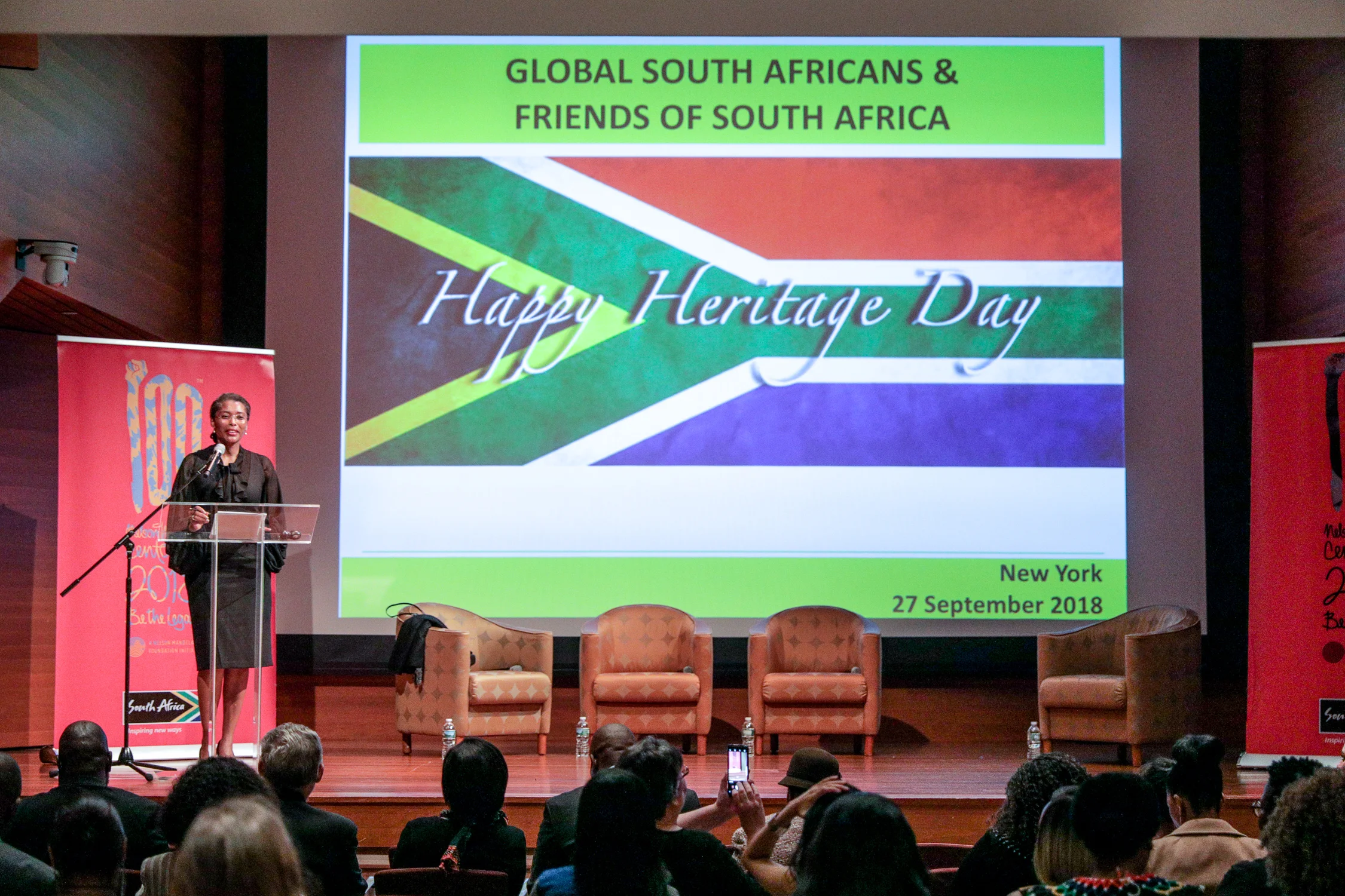 CEO of Brand South Africa, Ms. Thembi Kunene-Msimang