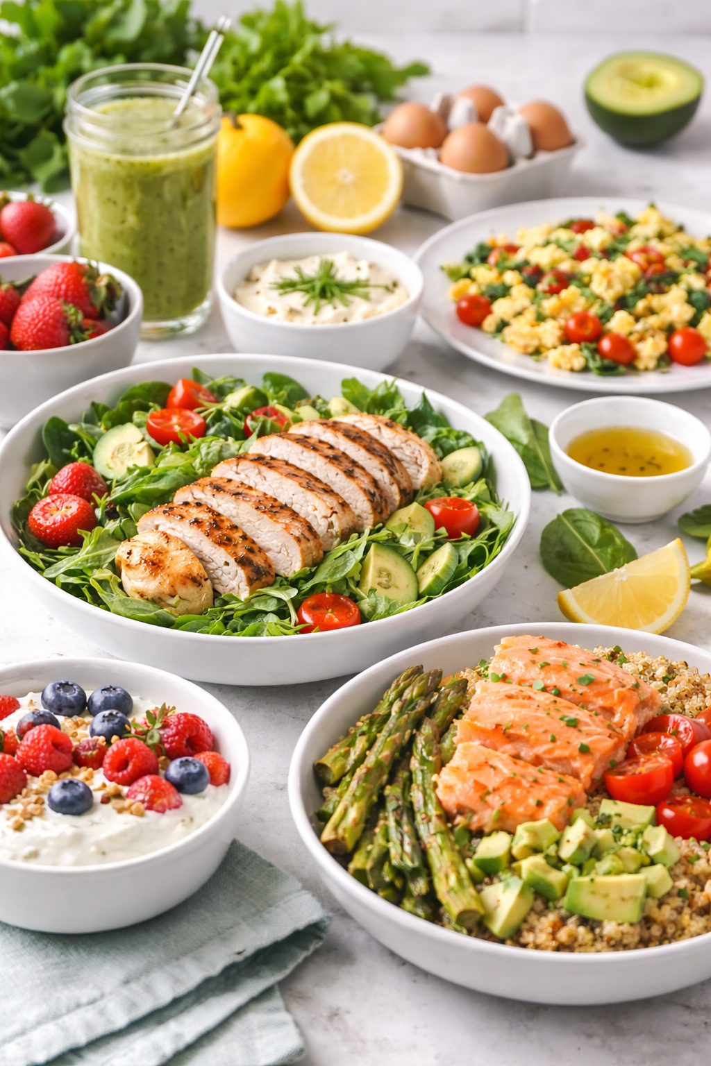 High-Protein Spring Meal Ideas for Fat Loss and Energy