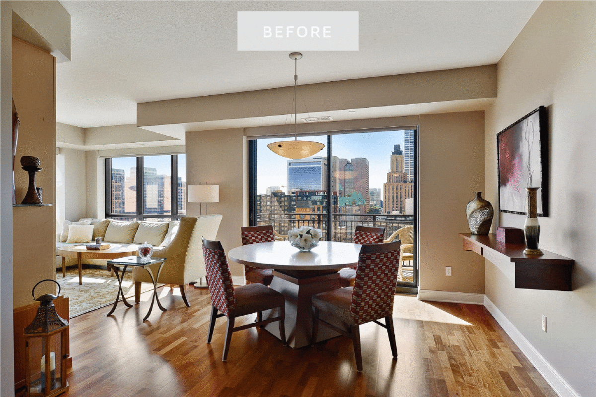 Before and After Staging Series: CFG x Fix Design Haus