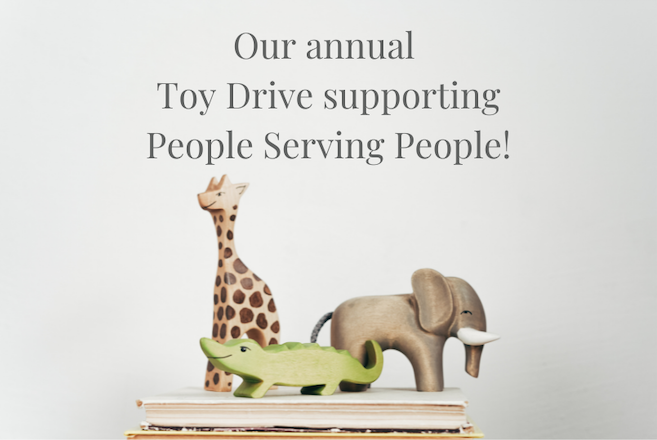 People Serving People Holiday Toy Drive 2021