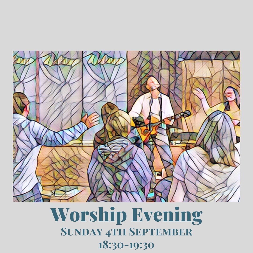 It&rsquo;s a double whammy tomorrow: our usual normal service (at 11am) as well as a worship evening from 6.30pm.

We are gathering to spend time worshipping, praying, and seeking God together. It would be great to see you there; friends and family w
