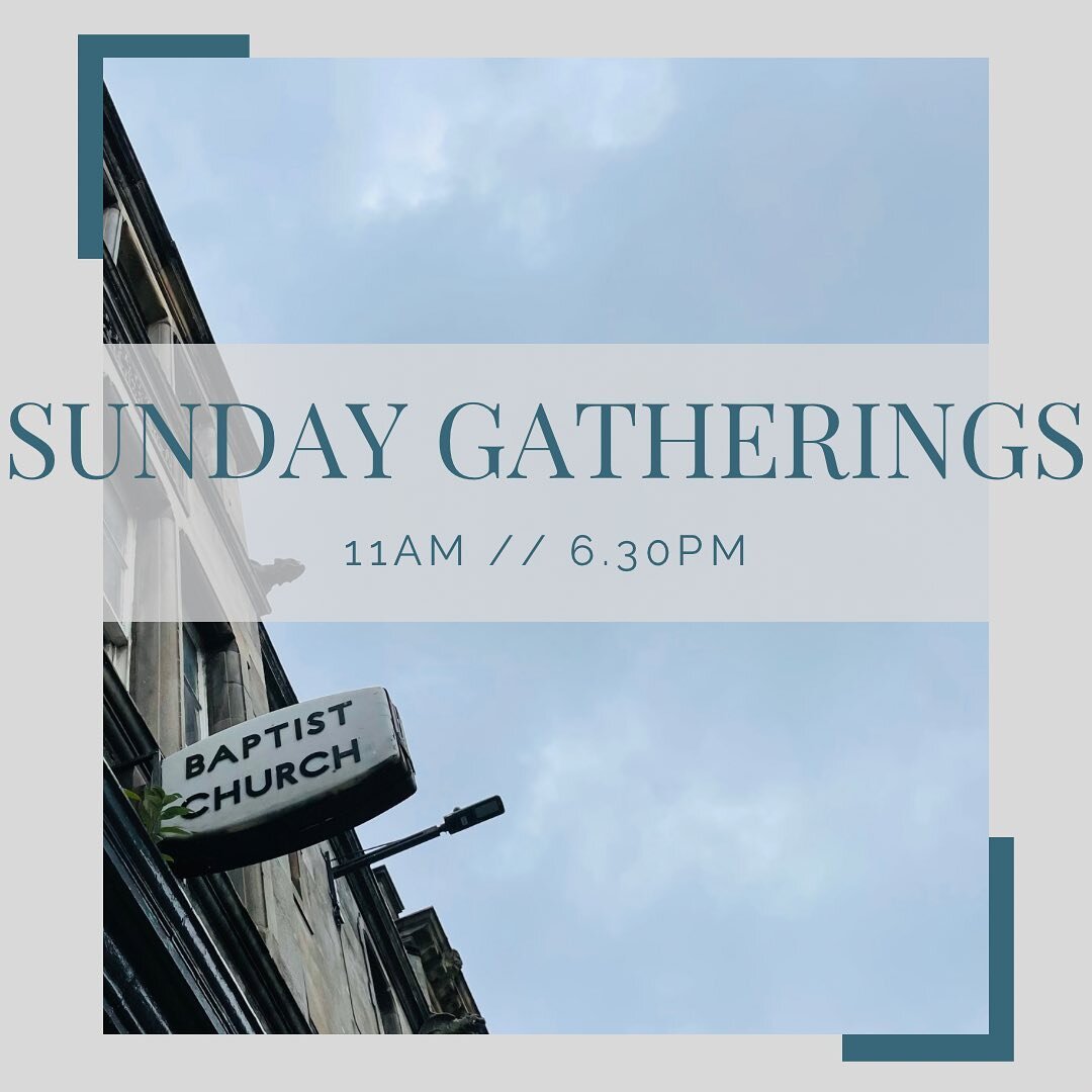Join us to worship this Sunday at our usual 11am gathering and our first-Sunday-of-the-month worship evening at 6.30pm. We&rsquo;d be delighted to see you there!