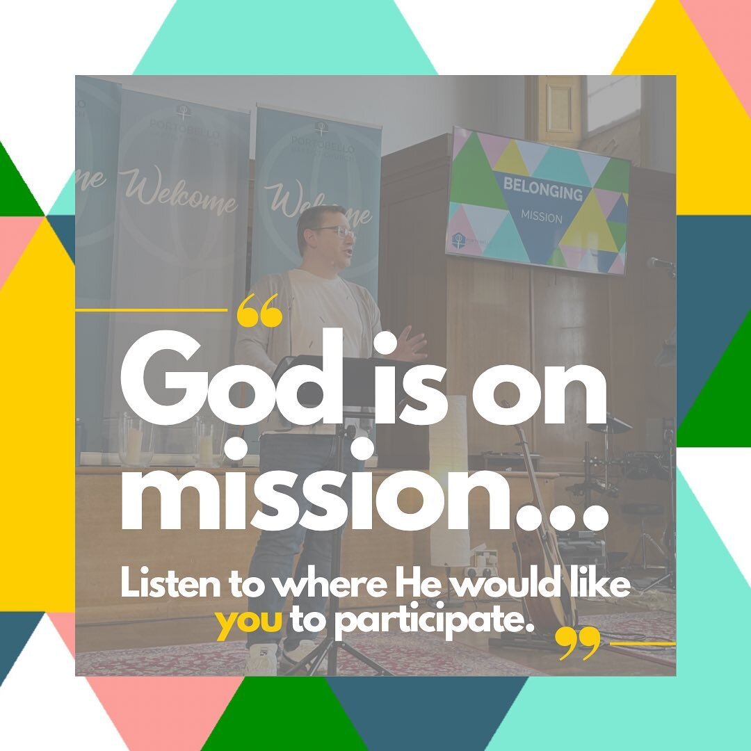 We finished our series on &ldquo;Belonging&rdquo; by looking at mission. What does it mean to be &ldquo;on mission&rdquo;?! How can we join God in his mission?! Find answers to all these questions and more at pbc.scot/sermons