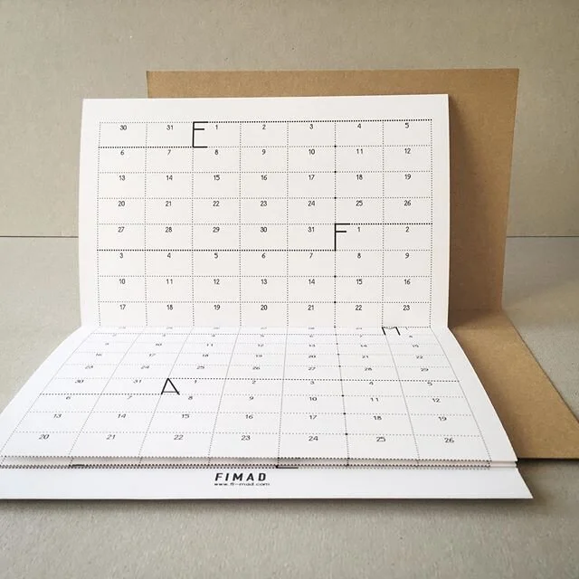 Mustard #Phi#calendar#calendario#planer#handmade#handcradted#design#calendars#2020#news#handcrafted#Free#design#FiNomad#anual#dosmilveinte #stamp#black#ink#kraft#tube#mindfullness#Spain#FIMAD