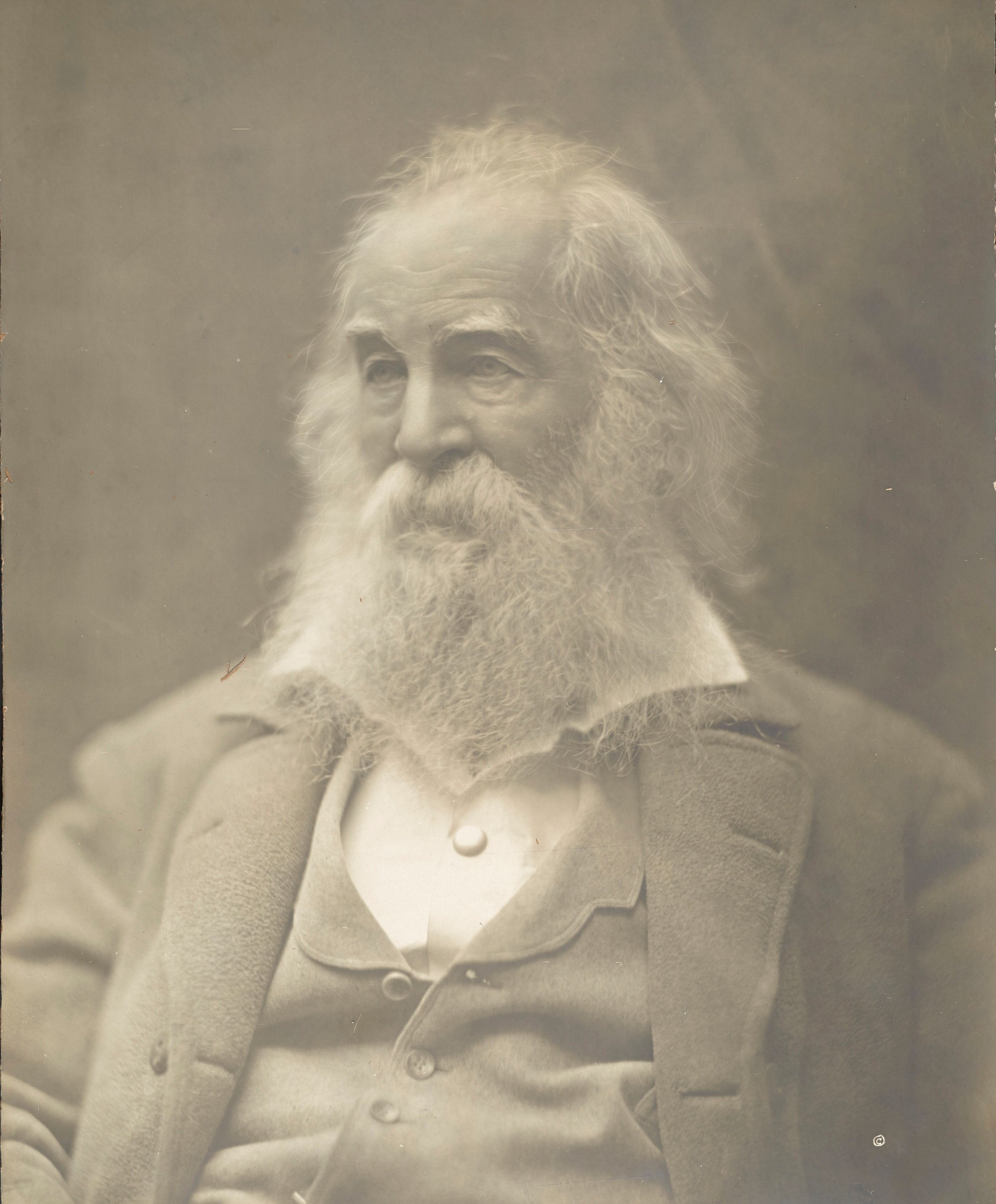  Walt Whitman (1819–1892) is a colossal figure in American literature and art. Recognized internationally as the first major exponent of free verse, he has been called America's “poet of democracy.” 