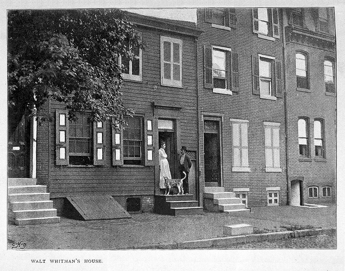 Photo_ John R. Johnston, Walt Whitman's house, 1890. Walt Whitman House Collection & University of Pennsylvania Libraries.jpg
