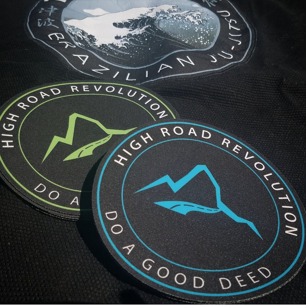 High Road Revolution - Sublimated Patches — High Road BJJ