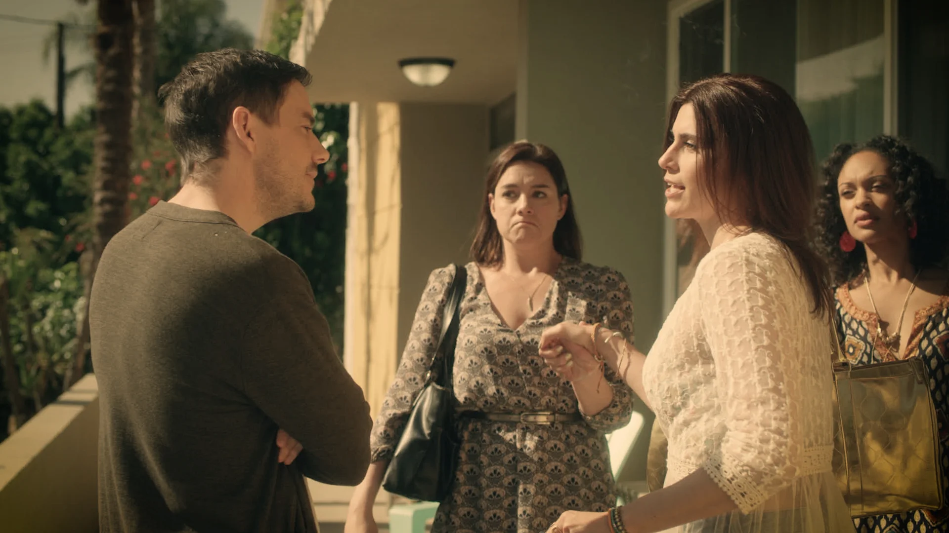 John Sloan, Catia Ojeda, Milena Govich and Cynthia Addai-Robinson star in Closure