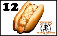 12 Stewarts Original Hot Dogs