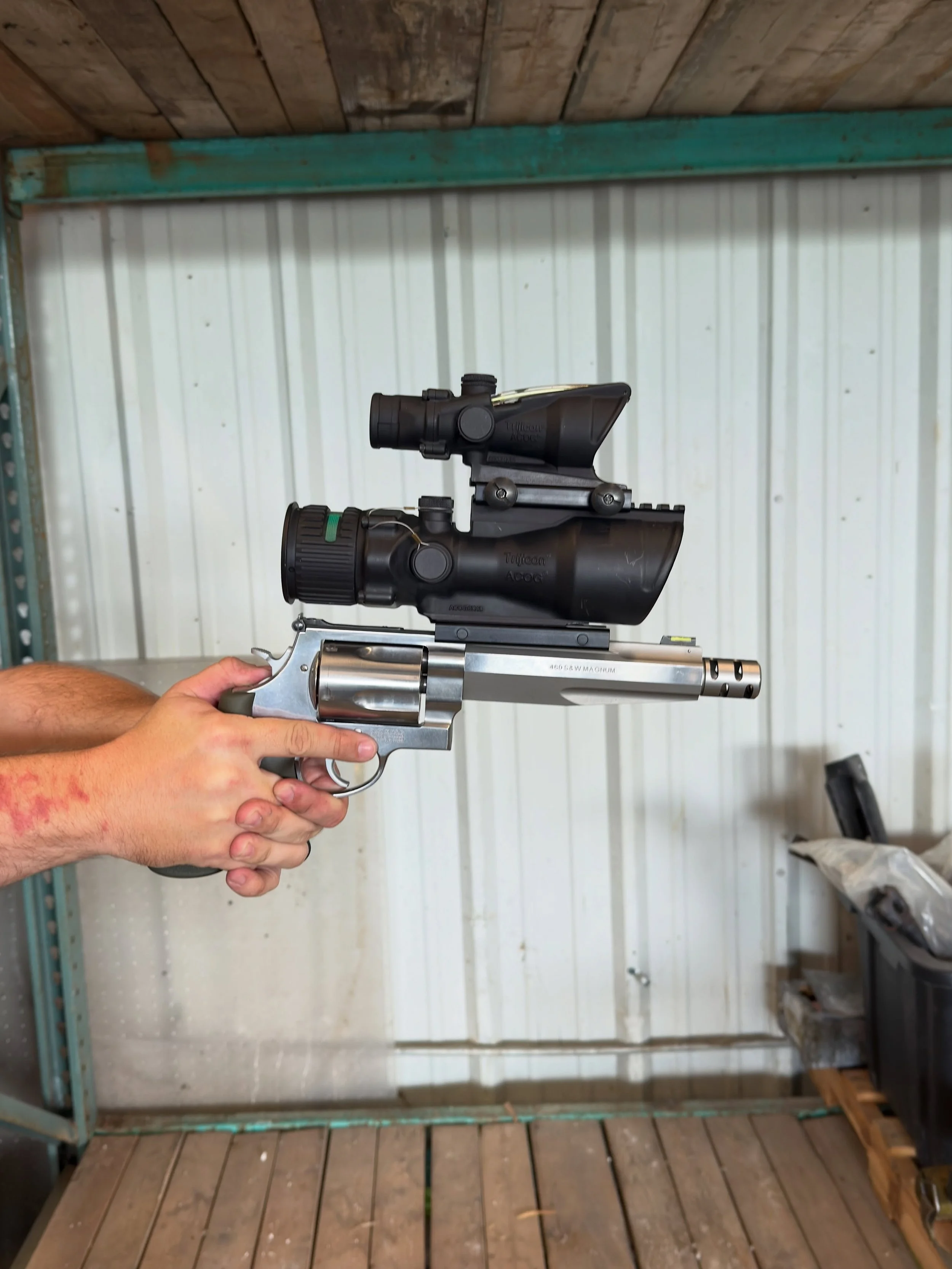 Here to solve problems you didn&rsquo;t know you had!  Optics have always been more for the compact handguns...until now!  Introducing the Revolutionary &ldquo; Smith &amp; Wesson .460 Ballistic Utility Long-Range Lightweight Surveillance Heavy Infan