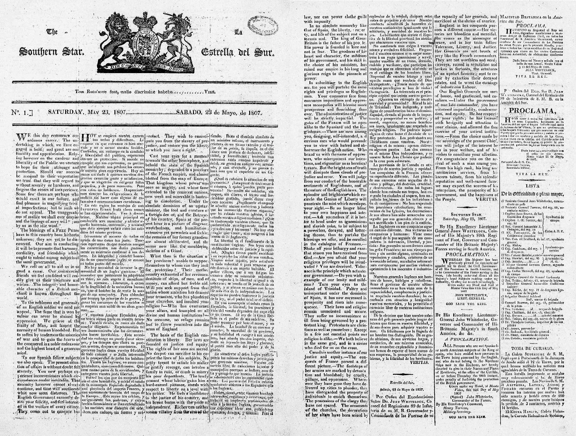 2. Inside pages of The Souther Star (1807).jpeg