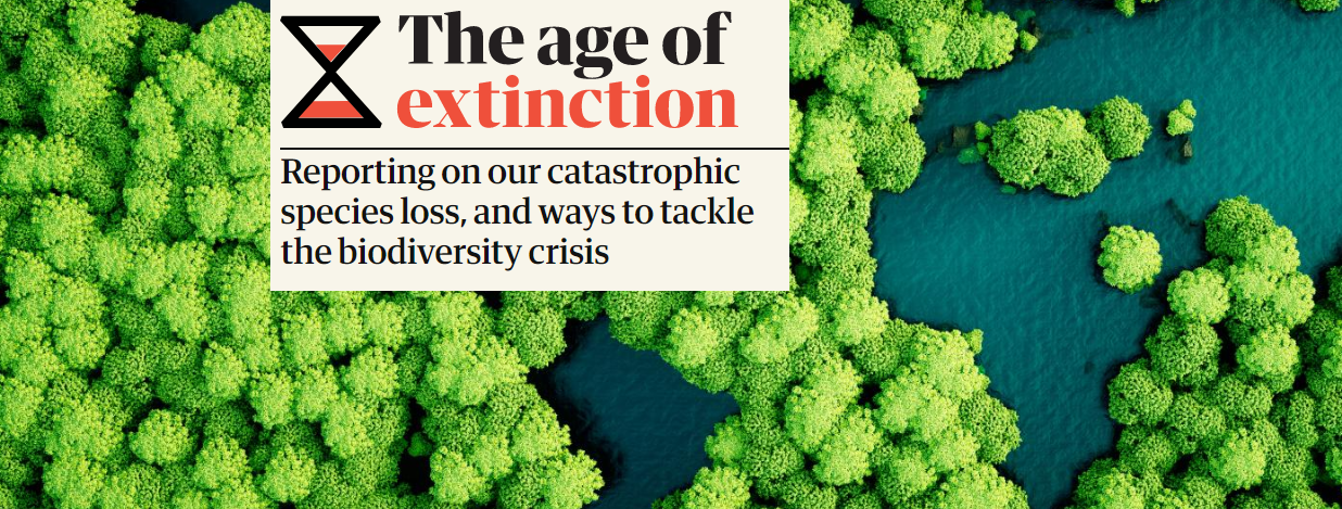 Wyss Campaign for Nature Supports New Reporting Project at The Guardian: "The Age of Extinction"