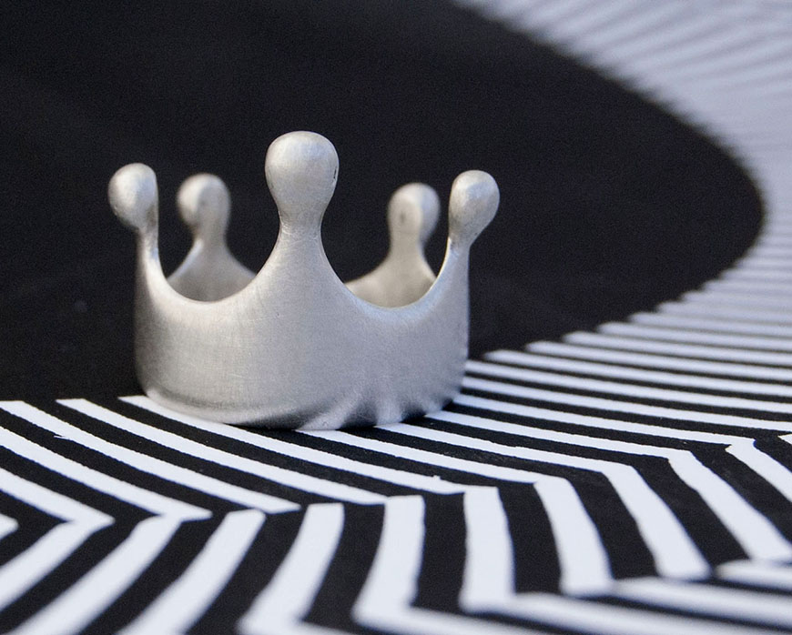Max's Crown Ring in Sterling