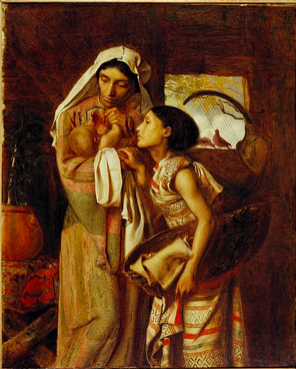 The Mother of Moses, Simeon Solomon, 1860