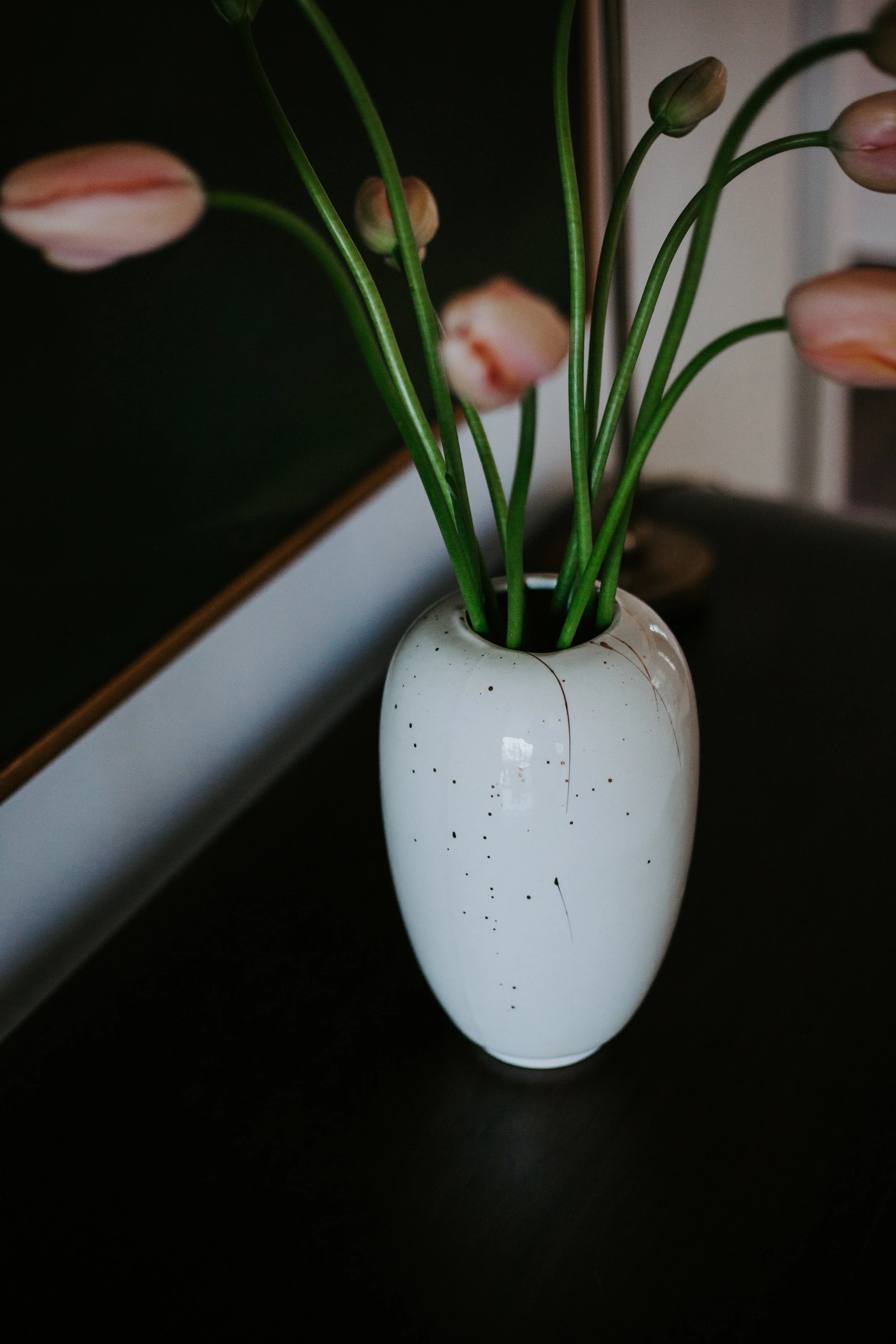 Gold and Cream Somerset Vase - 2 sizes