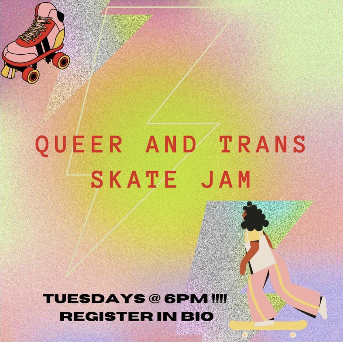 Queer and Trans Skate Jam