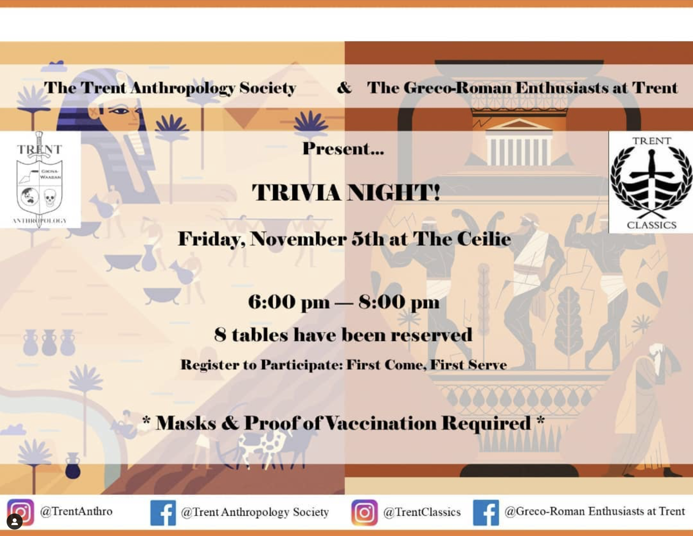 Trivia Night at the Ceilie