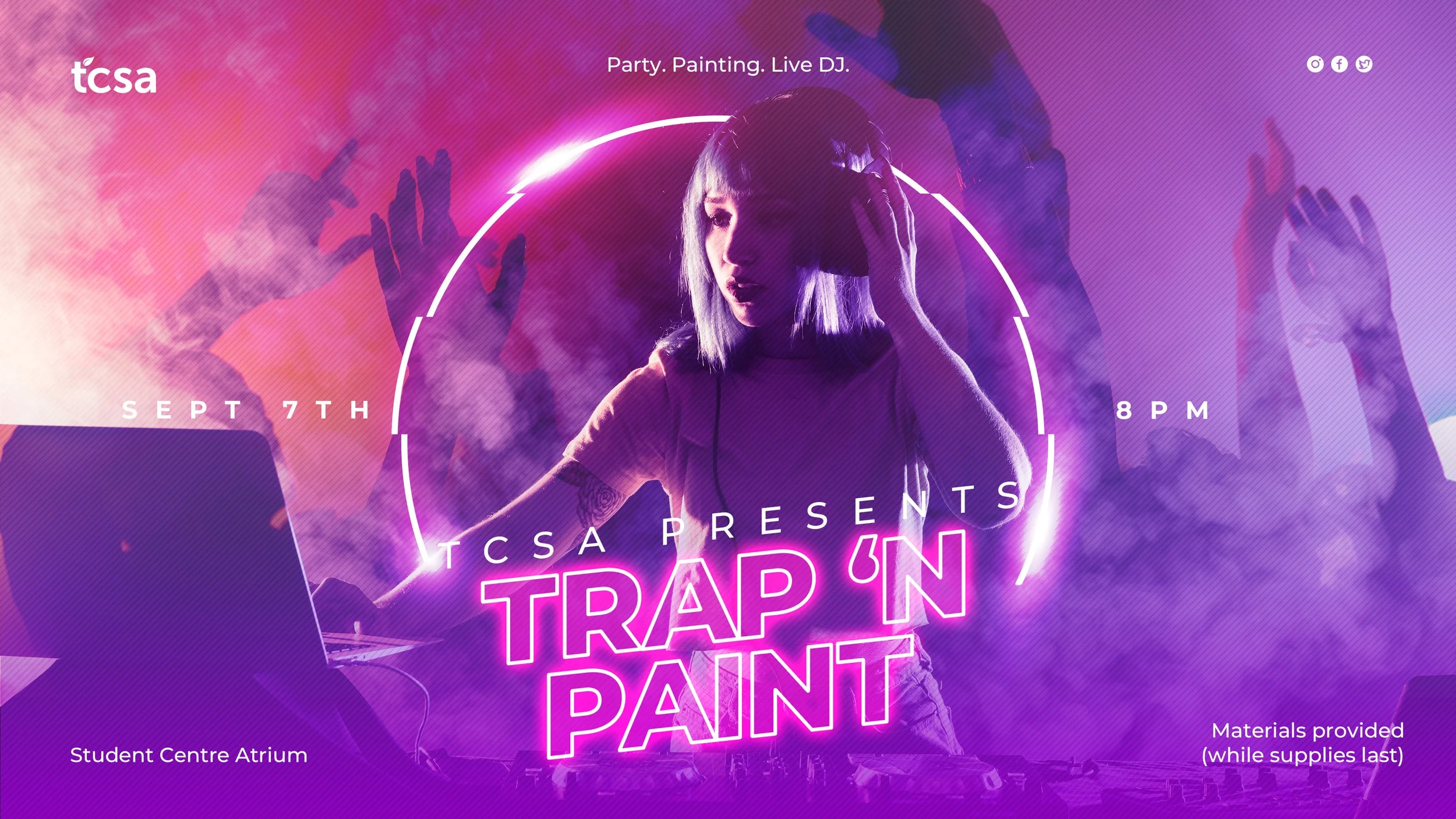 TCSA Presents: TRAP 'N PAINT
