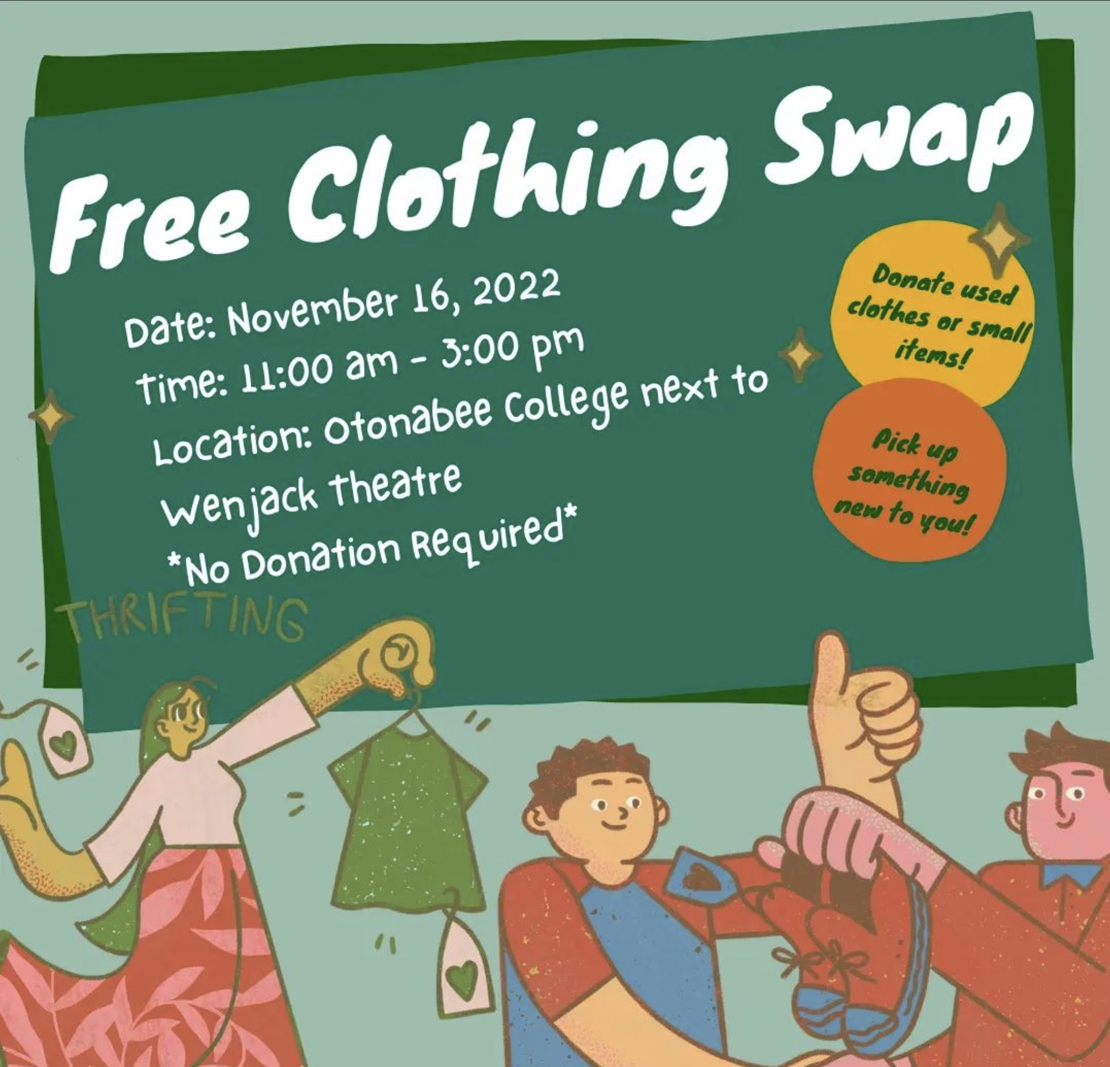 Free Clothing Swap