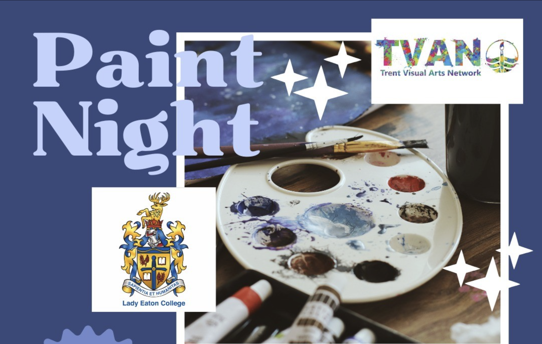 Paint Night with the Trent Visual Arts Society