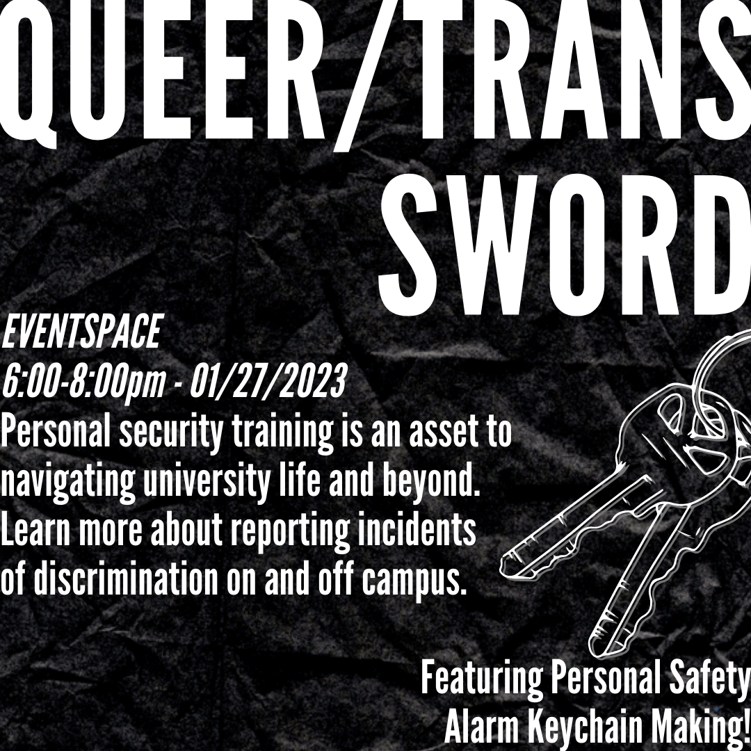 Sword Month: Queer/Trans Personal Safety Training