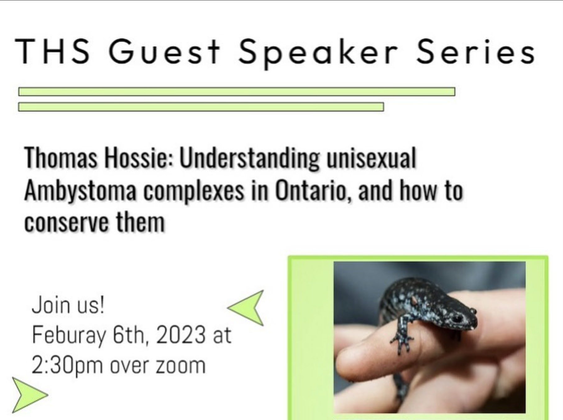 Trent Herping Guest Speaker Series