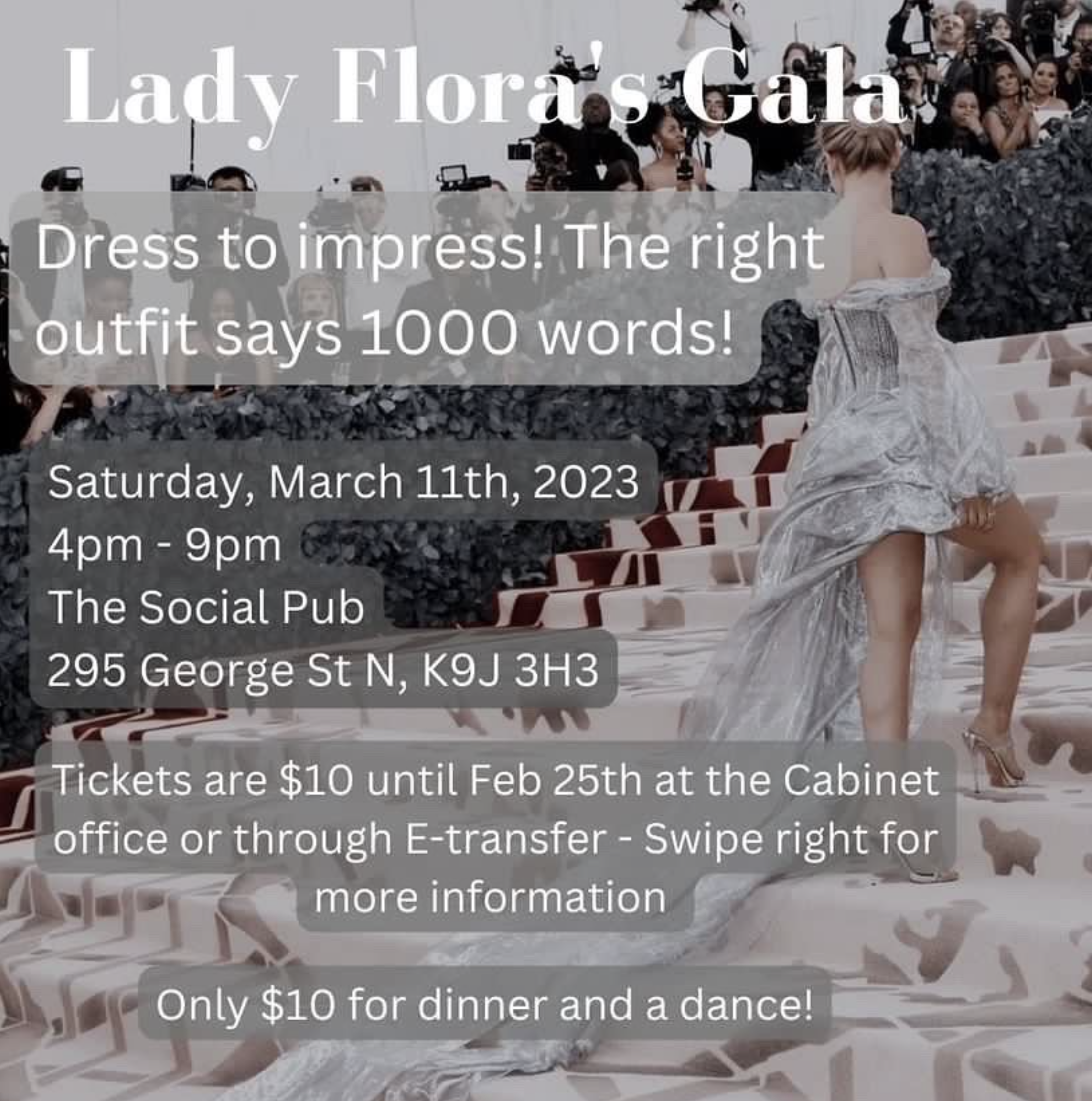 Lady Eaton College Formal: Lady Flora's Gala