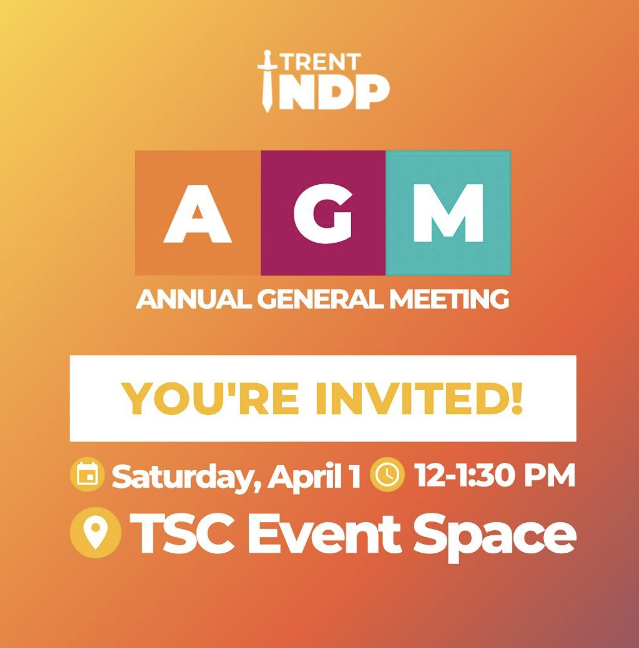 Trent NDP Annual General Meeting