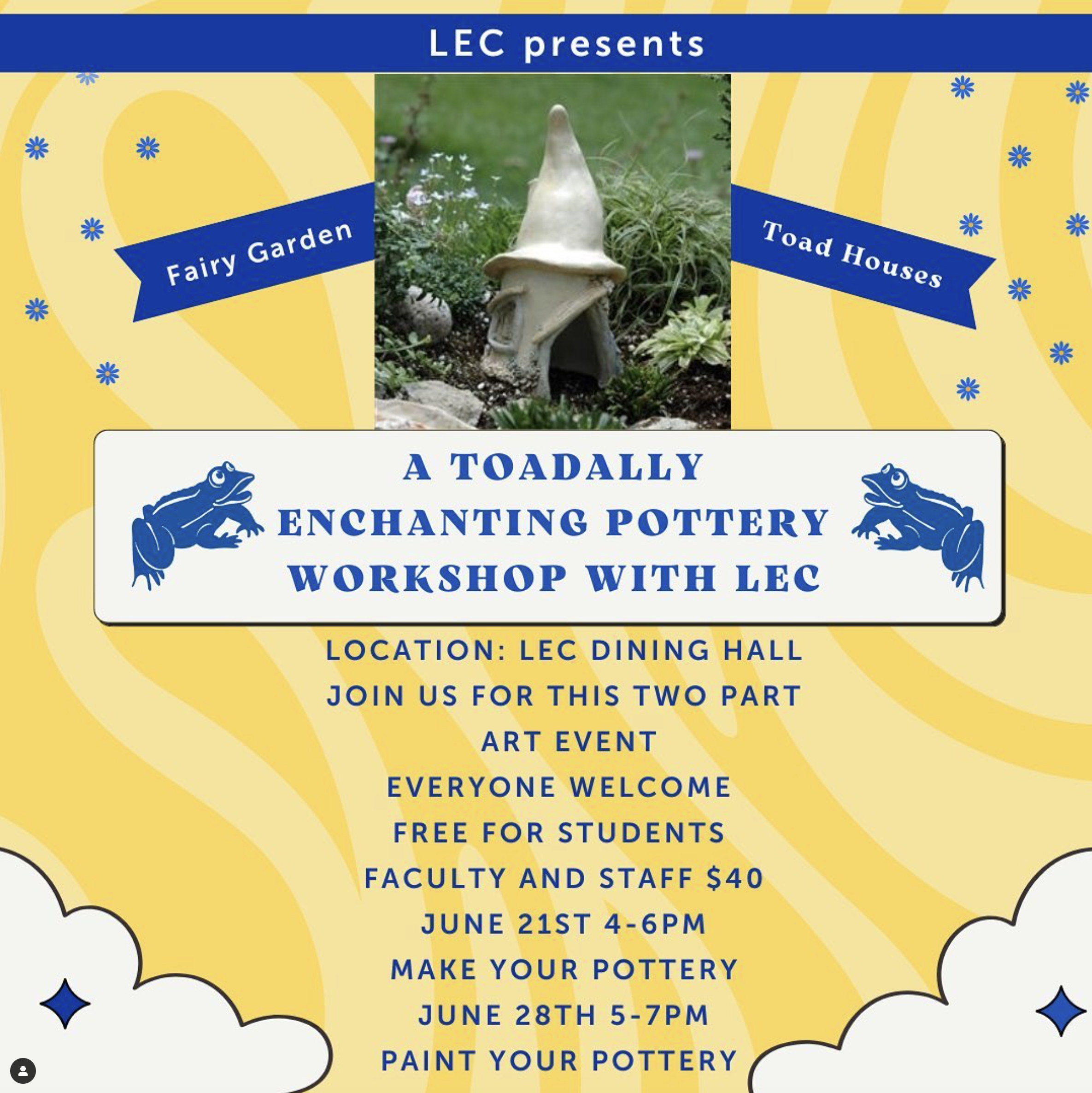 A Toadally Enchanting Pottery Workshop