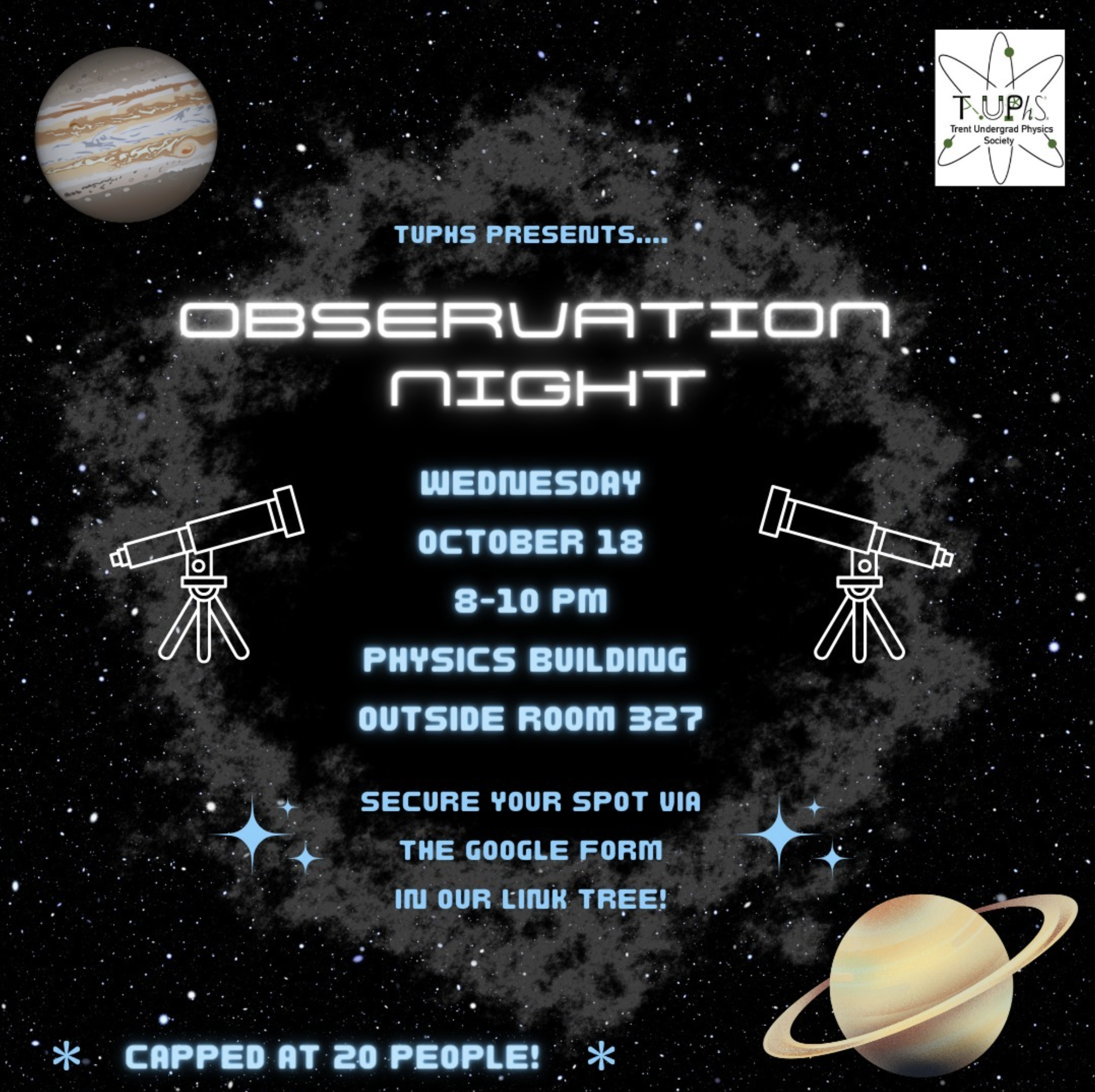 Observation Night with the Trent Physics Society