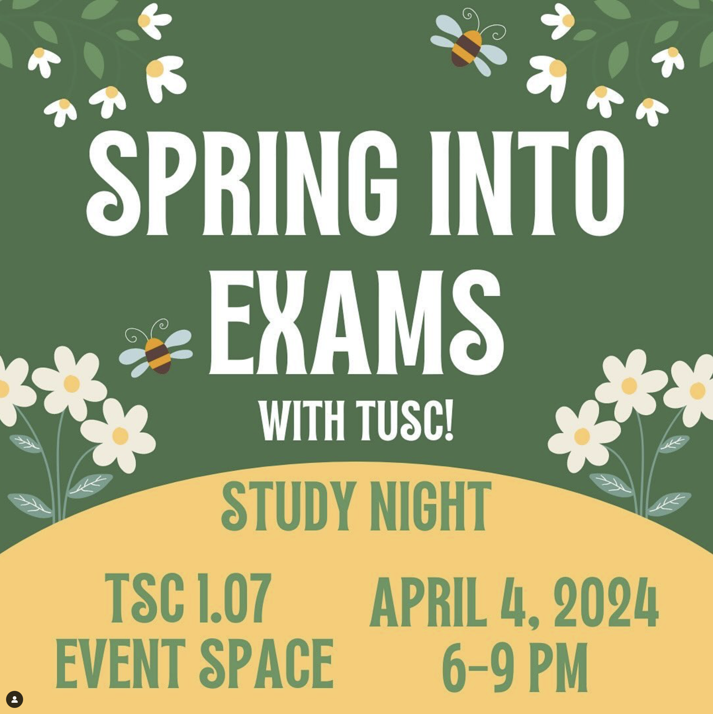 Spring Into Exams with TUSC