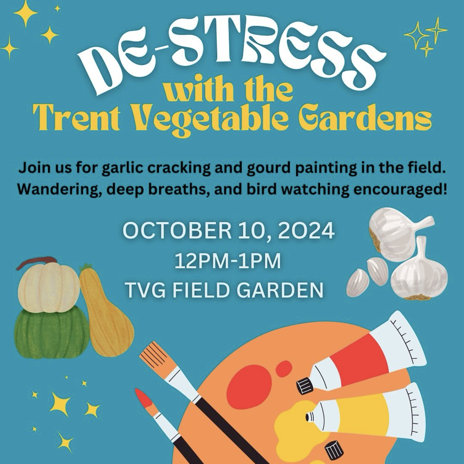 De-Stress with the Trent Vegetable Gardens